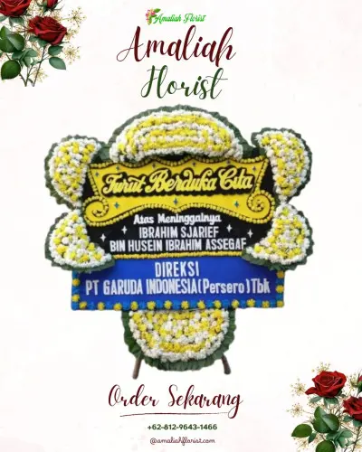 Papan Bunga Duka di Lasiana